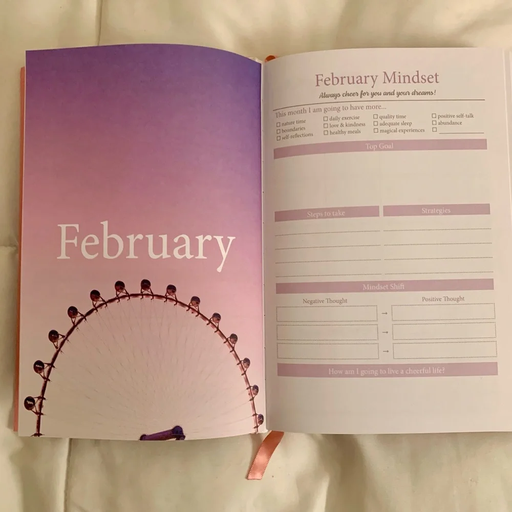 Mindcheer Pink Planner